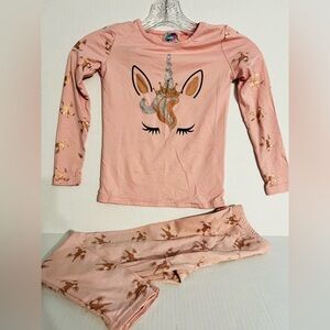 B magical Unicorn Girls Pajama Set